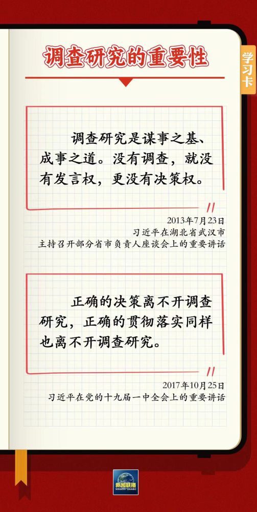 學(xué)習(xí)卡丨如何深入調(diào)查研究？跟總書記學(xué)習(xí)“五字訣”