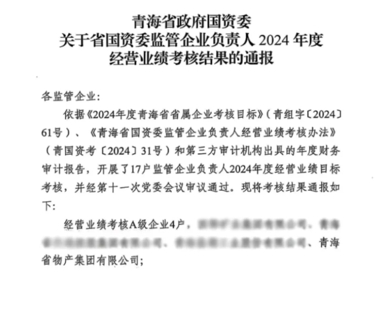 喜報(bào)！省物產(chǎn)集團(tuán)榮獲經(jīng)營(yíng)業(yè)績(jī)考核A級(jí)