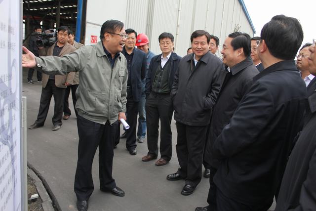 省委副書(shū)記、省長(zhǎng)郝鵬視察青海物產(chǎn)北川工業(yè)物流園