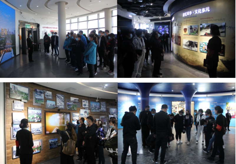 三建公司、現(xiàn)代物流公司黨支部聯(lián)合開展“參觀愛國教育基地，弘揚愛國主義精神”活動